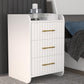 Luxury Bedside Table with Drawer for Bedroom