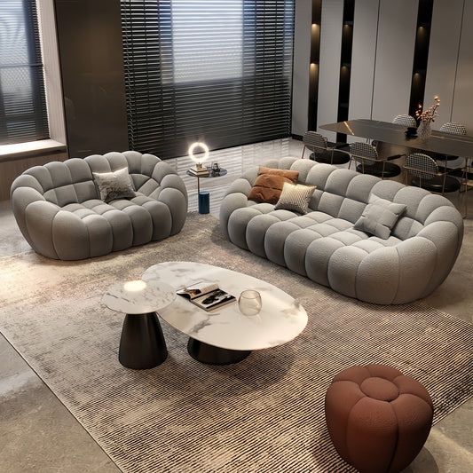 AAF Furniture Fleece Fabric Overstuffed Multifunction  Sofa  for Livingroom Office