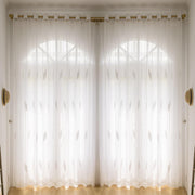 AAF Furniture Curtains: 2 Panels Sheer Color Chiffon Tulle Light Window Textile Curtains Drapes for