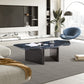 AAF FURNITURE Space-Saving Nesting Table Set for Modern Living Room