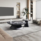 AAF FURNITURE Space-Saving Nesting Table Set for Modern Living Room