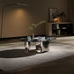 AAF FURNITURE Space-Saving Nesting Table Set for Modern Living Room