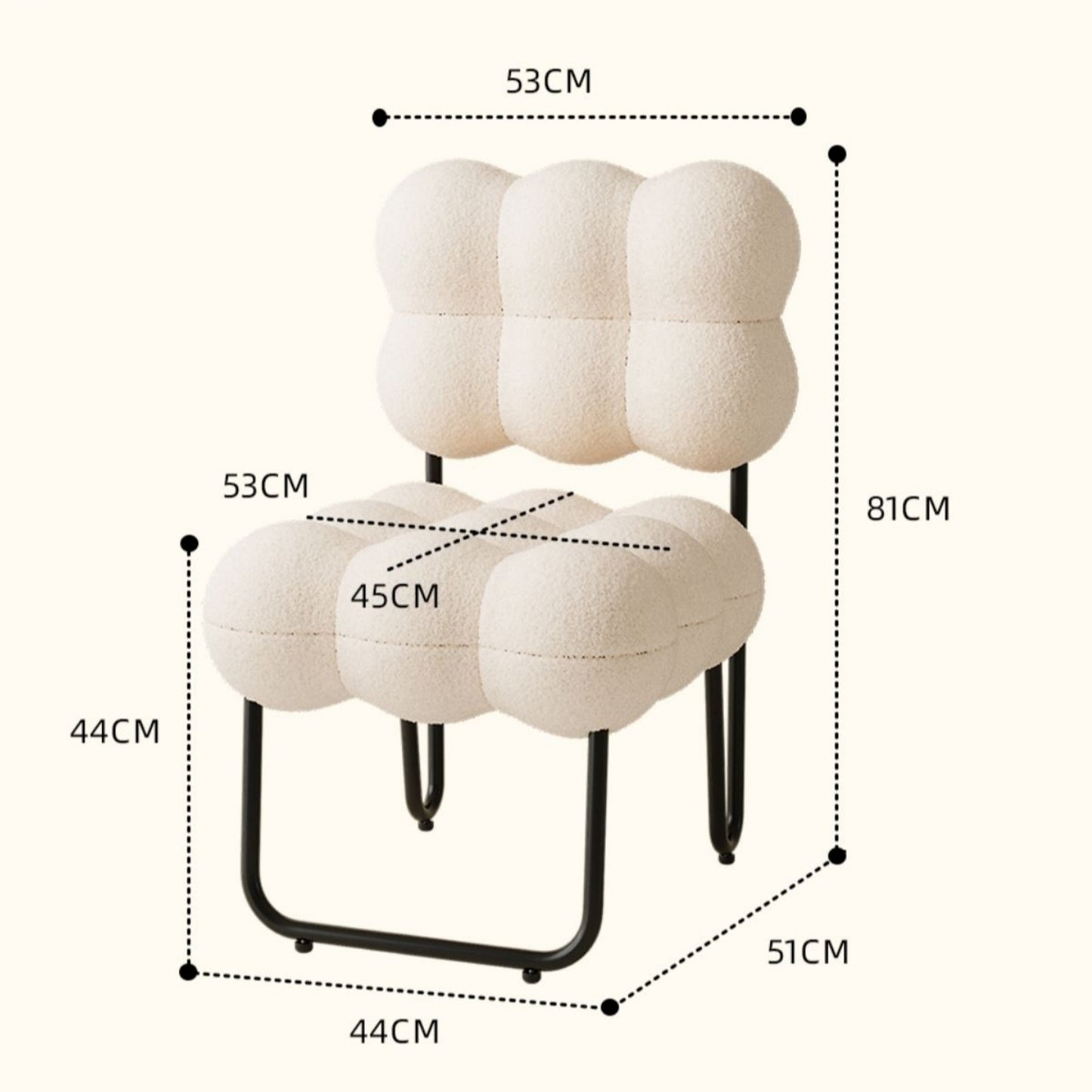 AAF Furniture Luxury Dining Chair Armchair for Living Room Dining Room