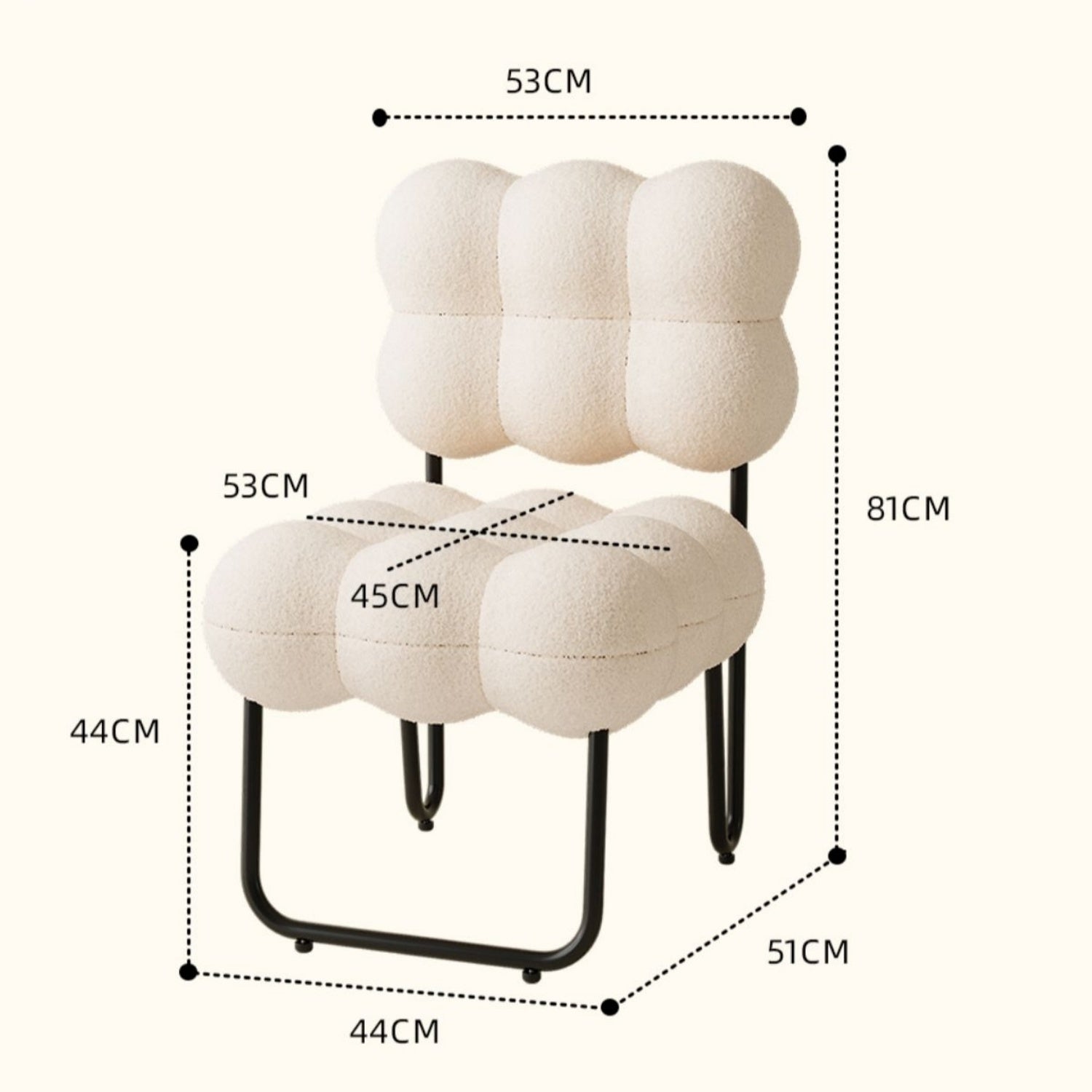 AAF Furniture Luxury Dining Chair Armchair for Living Room Dining Room