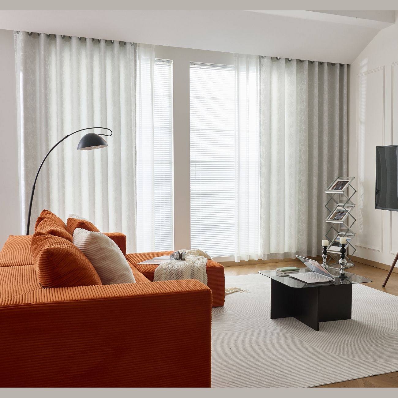 2 Panels Sheer Color Chiffon Tulle Light Window Textile Curtains Drapes for Bedroom Livingroom