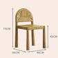 AAF Furniture Luxury Woven Dining Chair Armchair for Living Room Dining Room