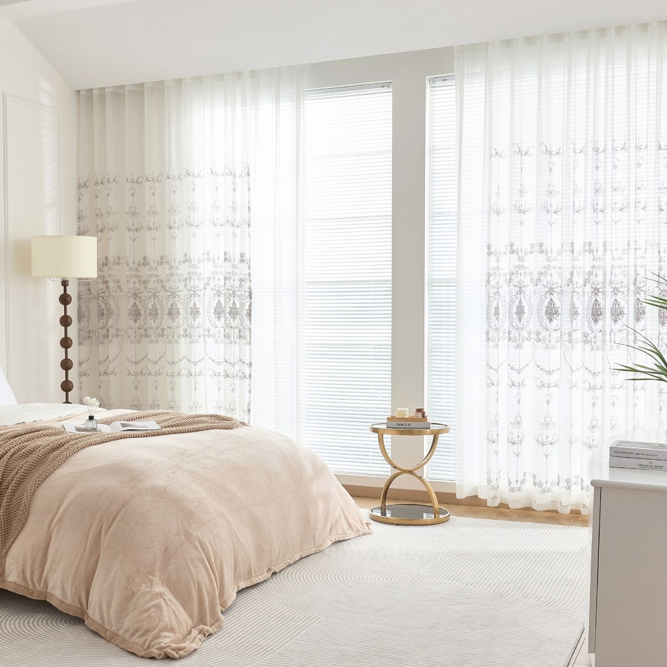 2 Panels Sheer Color Chiffon Tulle Light Window Textile Curtains Drapes for Bedroom Livingroom