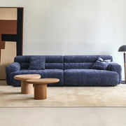 AAF Furniture Sofa: Fleece Fabric Overstuffed Multifunction Cloud shaped Sofa Chair set for Livingro