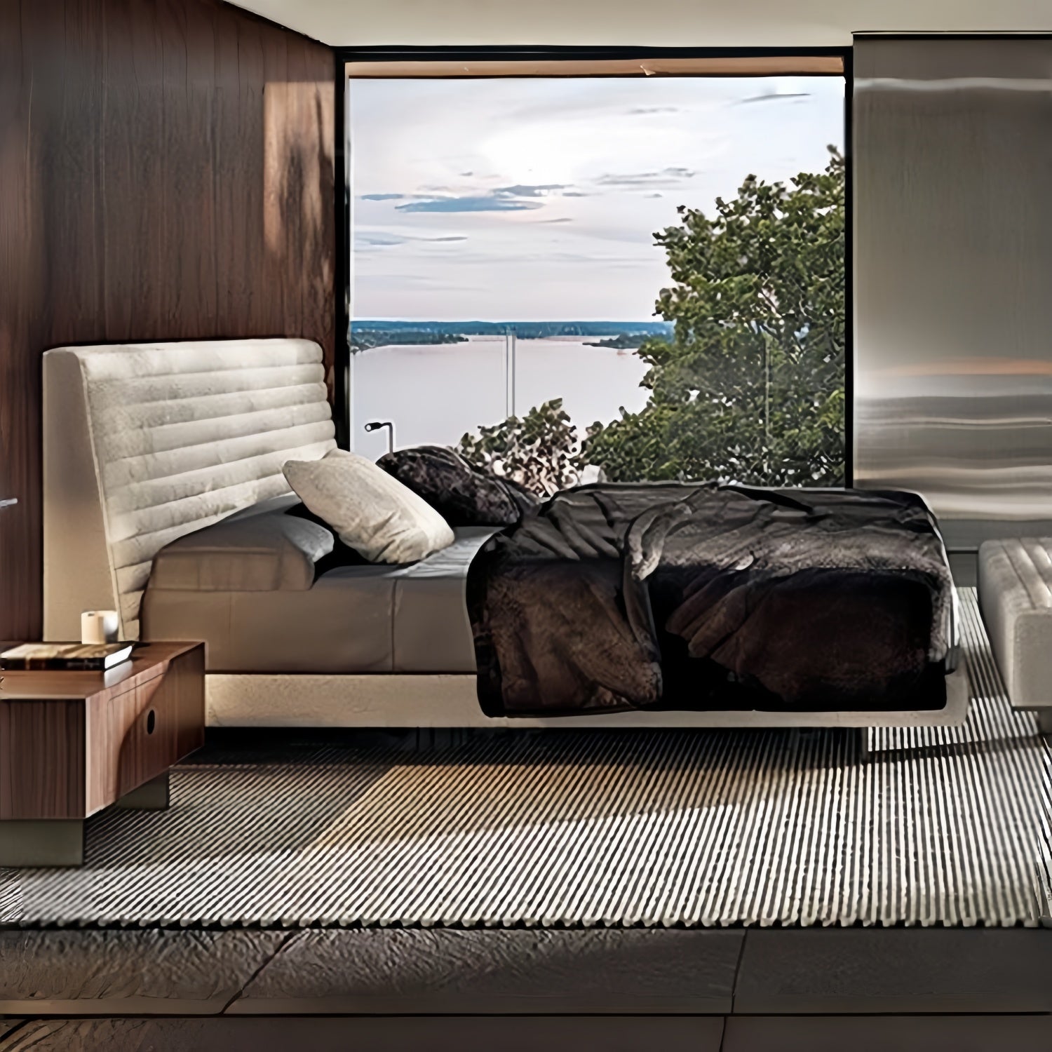 AAF Furniture Fabric Eco-Friendly Bed Frame for Bedroom