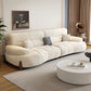 AAF Furniture Light Luxury Fabric Cloud Shaped Sofa set for Livingroom