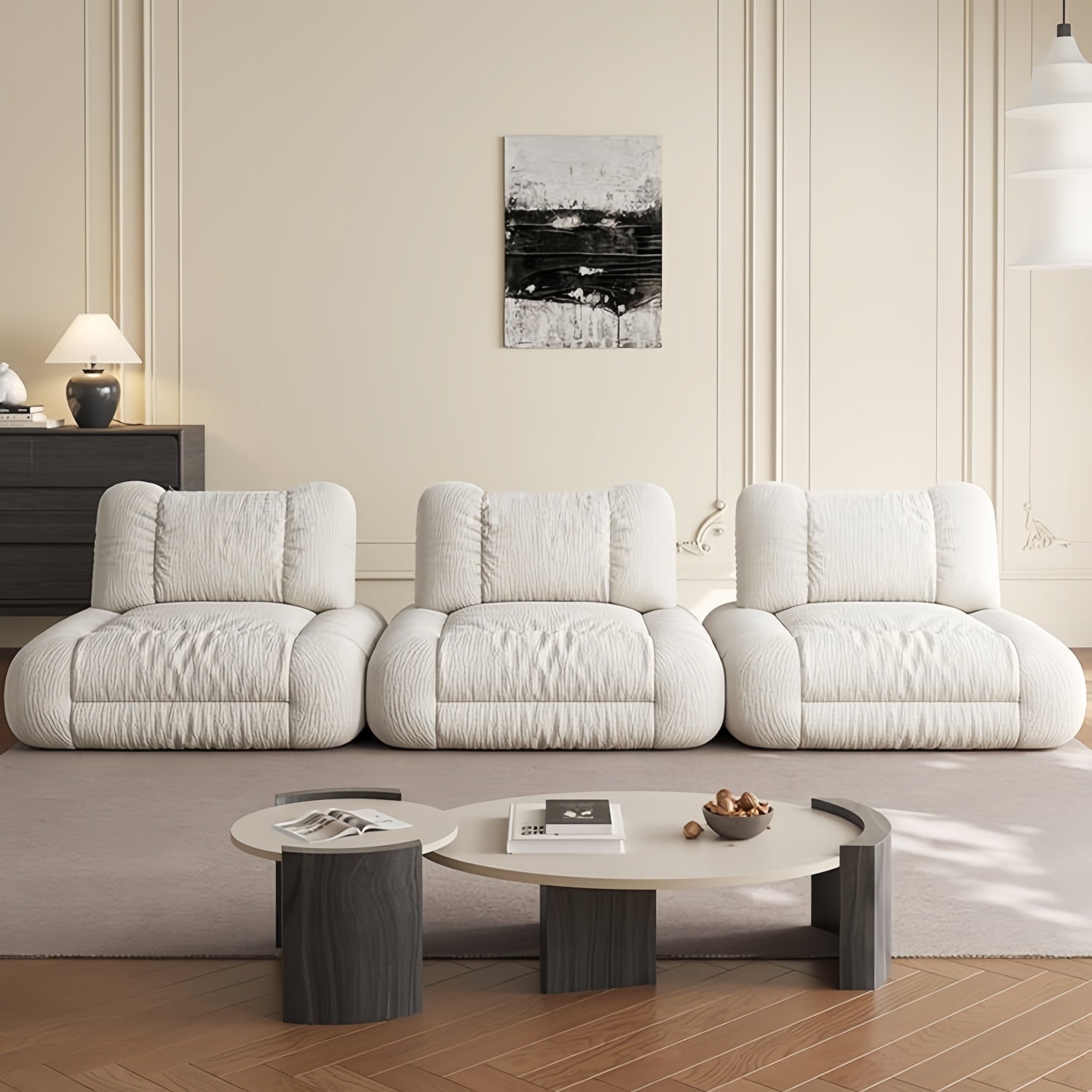 AAF Furniture Luxury Cloud Sofa Set for Living Room UAE Online D3