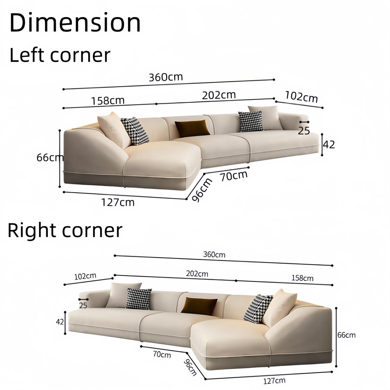 AAF FURNITURE Fleece Fabric Overstuffed Multifunction Sofa set for Livingroom Office