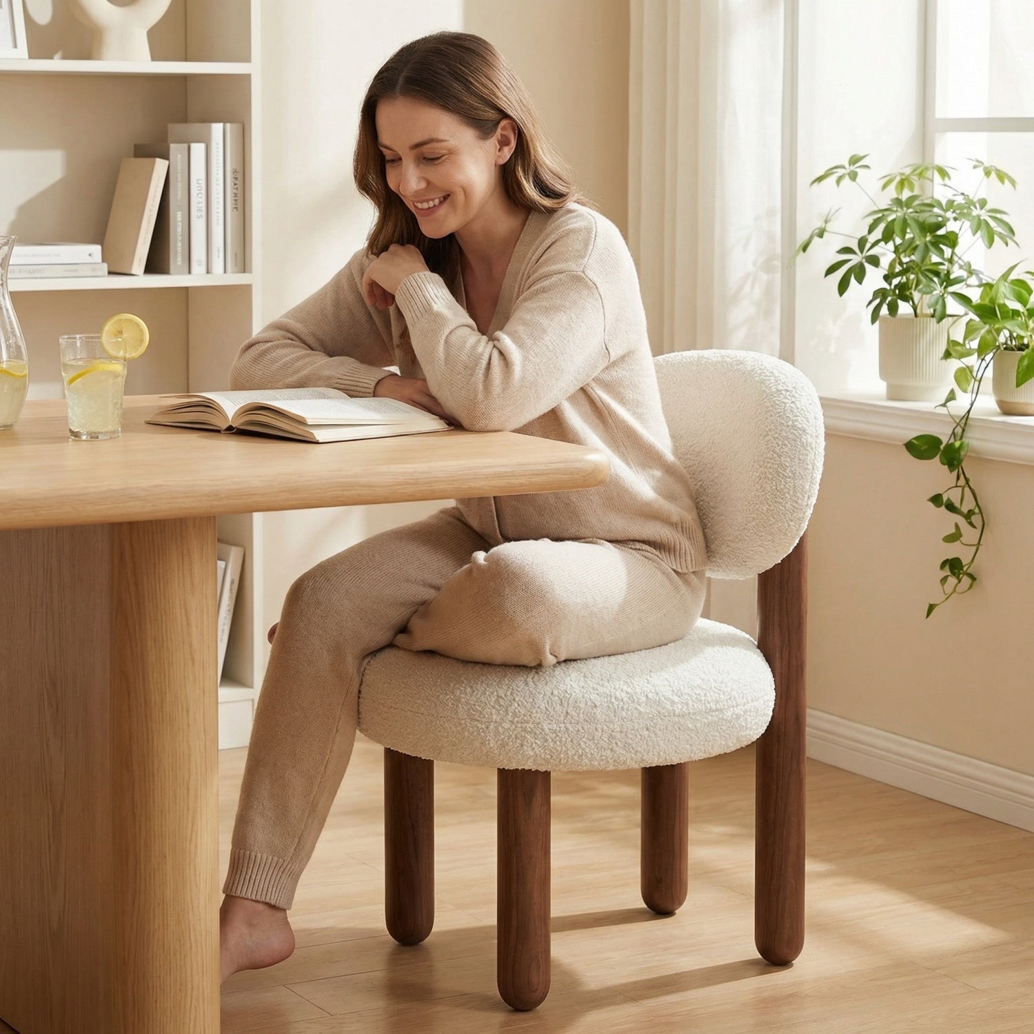 AAF Cloud Sherpa Chair Cream Healing UAE