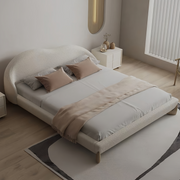 AAF Furniture Bed: Bed Frame Modern King Queen Size for bedroom Without Mattress in Dubai showroom