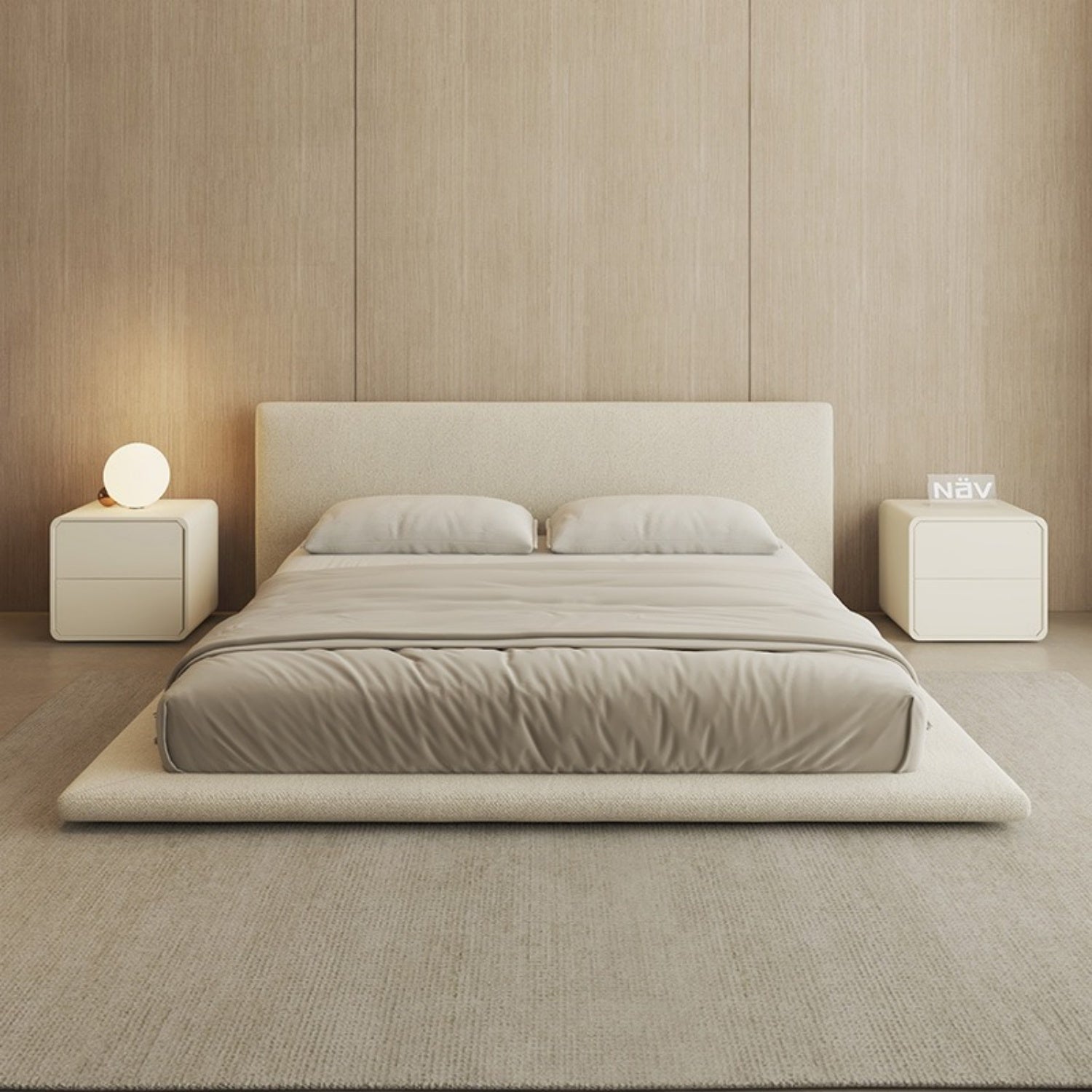 AAF Furniture Linen Bed Frame for Bedroom UAE Online