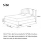 AAF Furniture Bed Frame Modern King Queen Size for bedroom Without Mattress