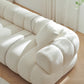 AAF Furniture Fleece Fabric Overstuffed Multifunction Cloud shaped Sofa Chair set for Livingroom Office