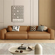 AAF Furniture Sofa: Modern PU Leather Sofa Set for Living Room,Office in Dubai showroom