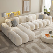 AAF Furniture Sofa: Fleece Fabric Overstuffed Multifunction Sofa set for Livingroom Office in Dubai