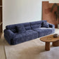 AAF Furniture Fleece Fabric Overstuffed Multifunction Cloud shaped Sofa Chair set for Livingroom Office