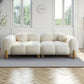 AAF Furniture Light Luxury Fabric Cloud Shaped Sofa set for Livingroom