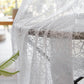 2 Panels Sheer Color Chiffon Tulle Light Window Textile Curtains Drapes for Bedroom Livingroom