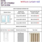 2 Panels 100% Blackout Curtains for Living Room Thermal Insulated Bedroom Darkening Drapes for Basics Room