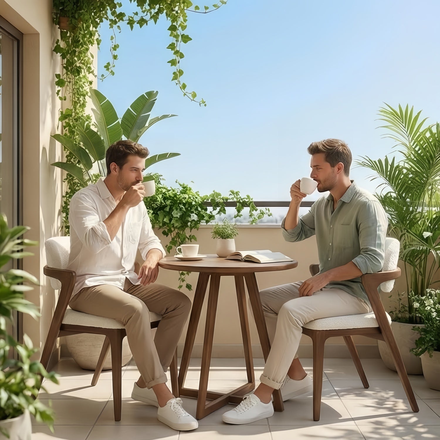 AAF Sherpa Chair Cream Sunlit Living UAE