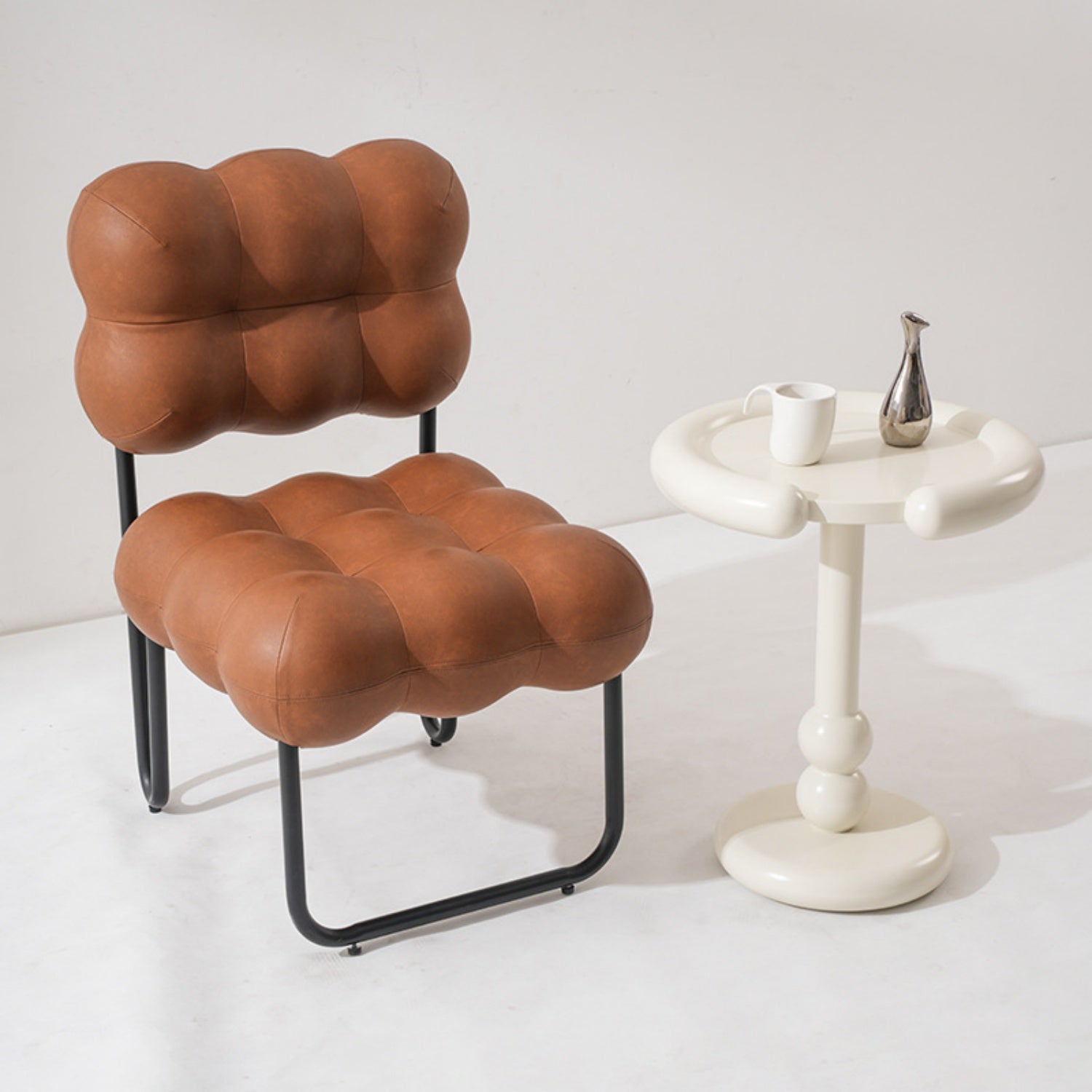 AAF FURNITURE Contemporary Side Table for Modern Living Room