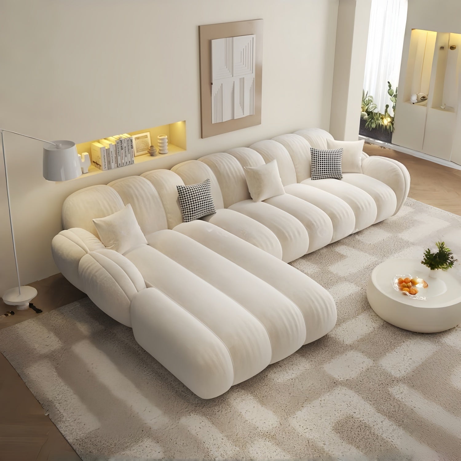 AAF Furniture Luxury Cloud Sofa Set for Living Room Dubai, Abu Dhabi UAE D2