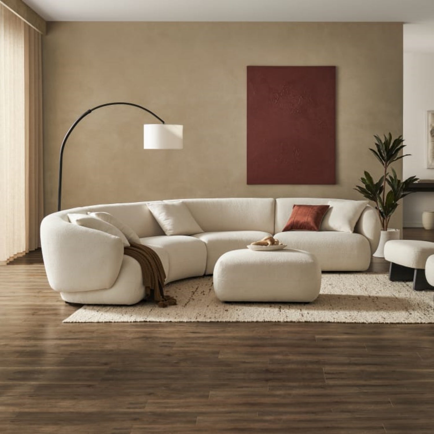 AAF Furniture Luxury Cloud Sofa Set for Living Room Dubai & UAE D3