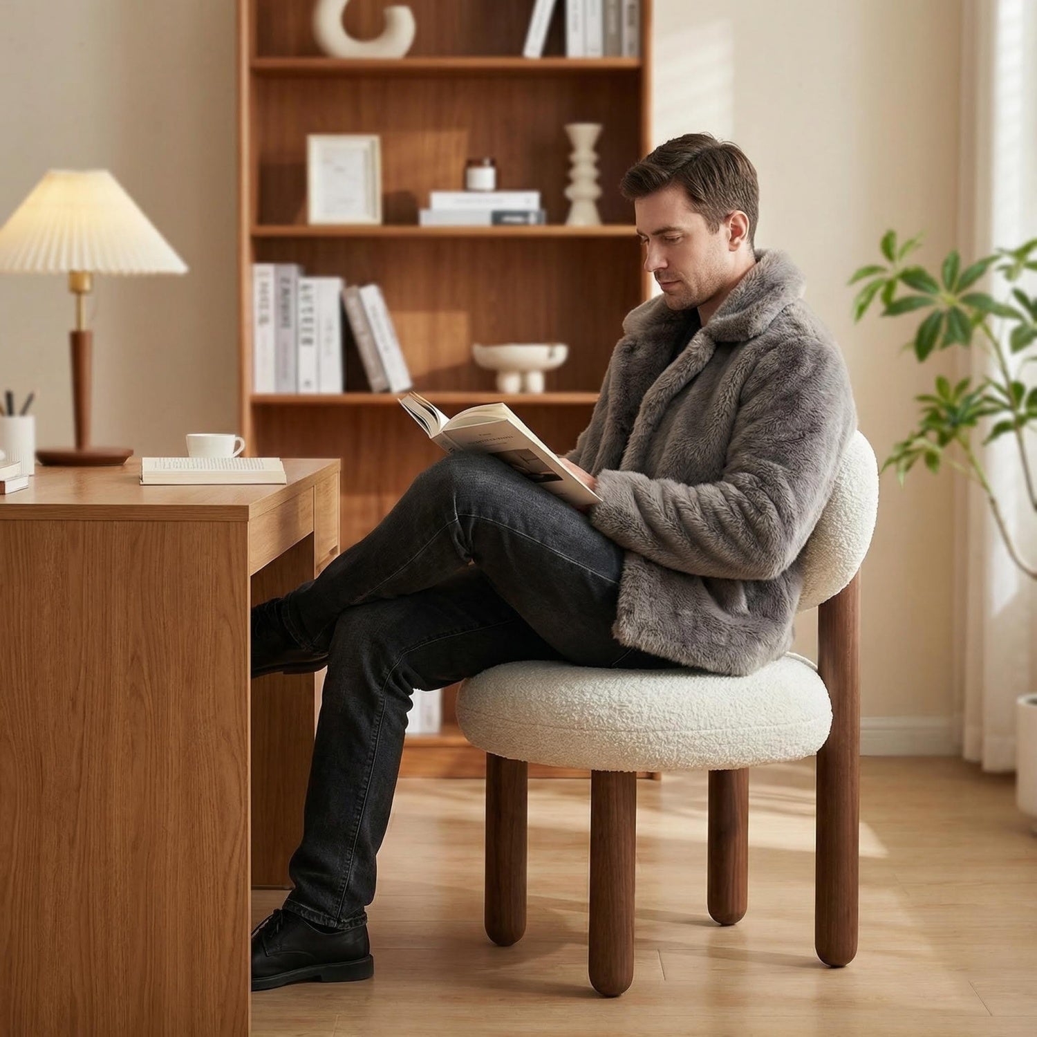 AAF Cloud Sherpa Chair Cream Healing UAE