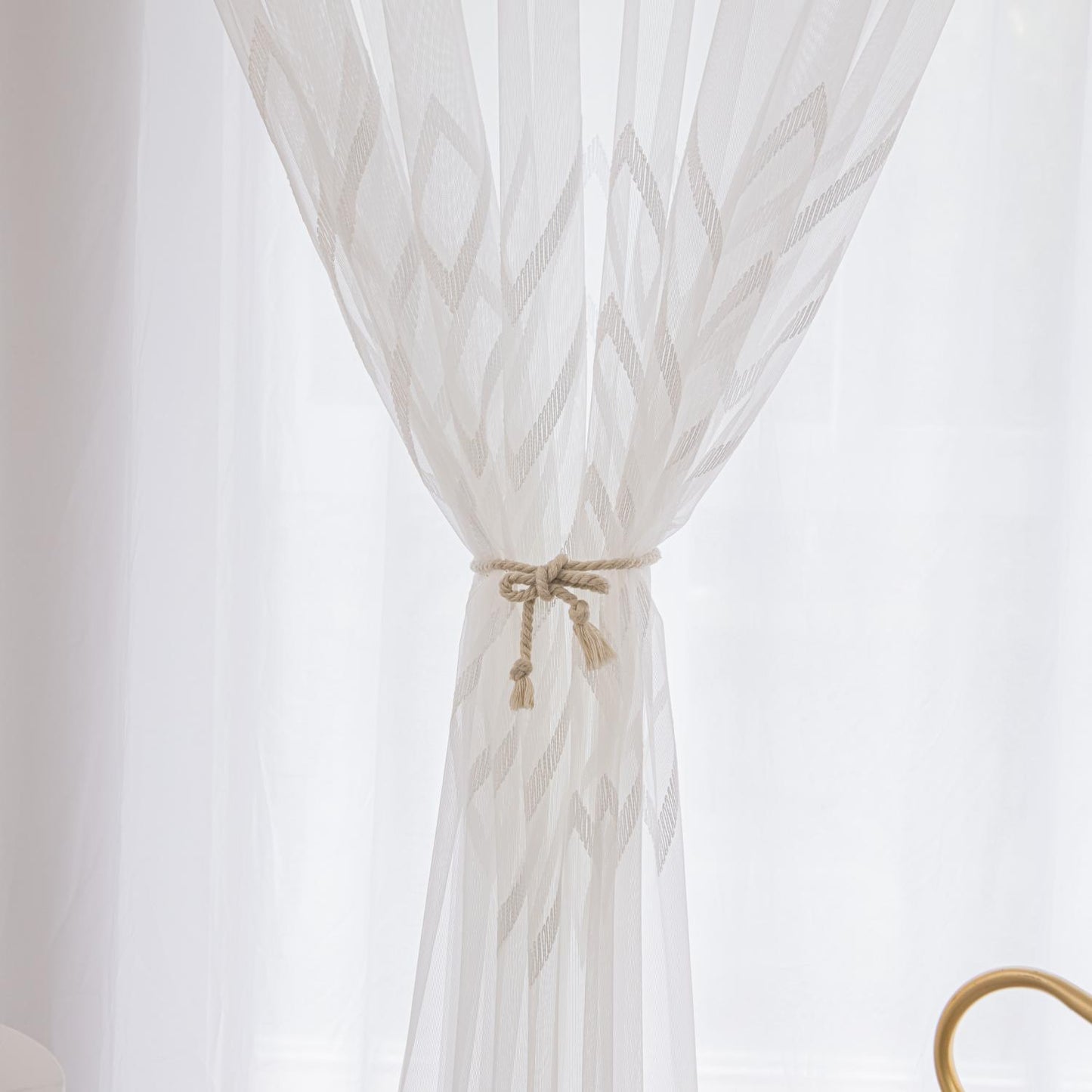 2 Panels Sheer Color Chiffon Tulle Light Window Textile Curtains Drapes for Bedroom Livingroom