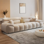 AAF Furniture Sofa: Light Luxury Fabric Cloud Shaped Sofa set for Livingroom in Dubai showroom