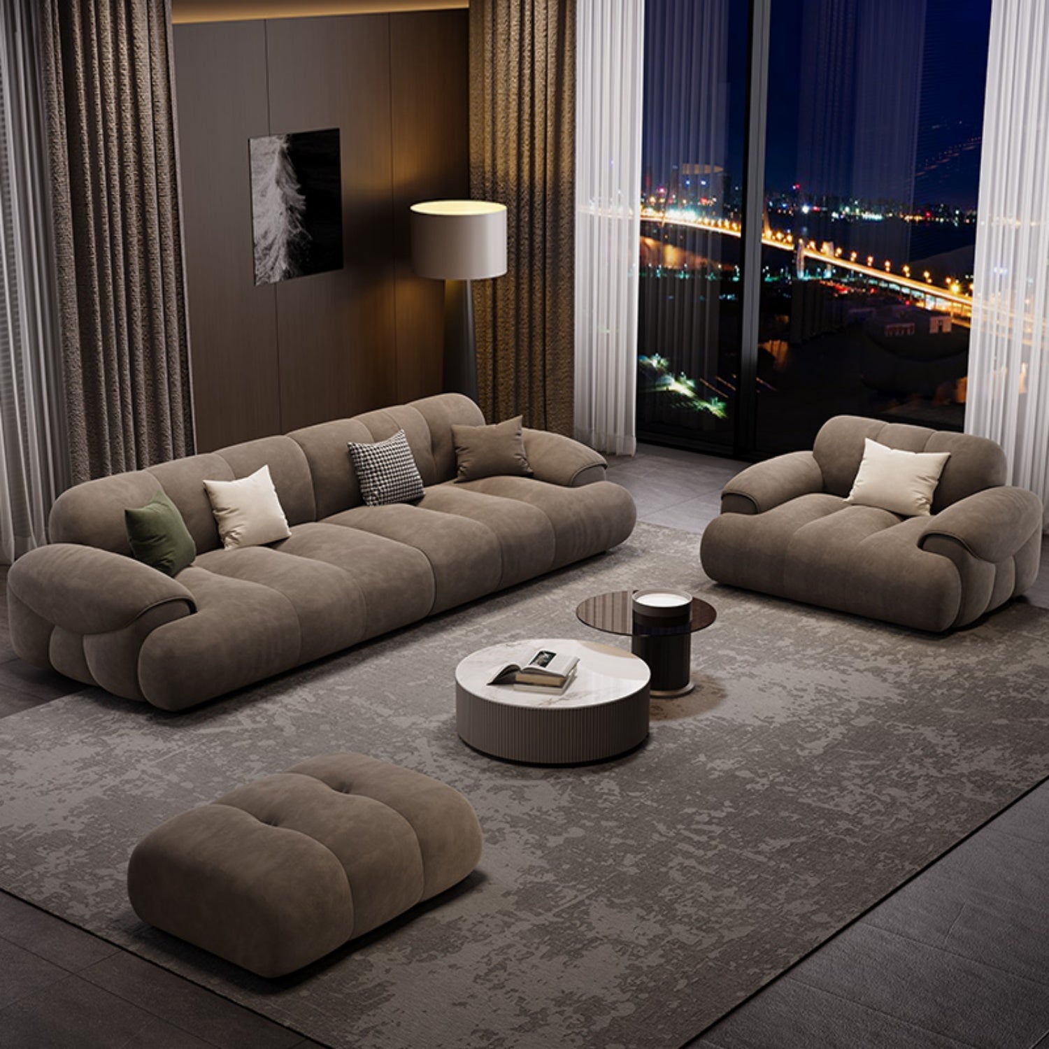 AAF Furniture Luxury Cloud Sofa Set for Living Room UAE Online