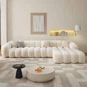 AAF Furniture Sofa: Fleece Fabric Overstuffed Multifunction Sofa set for Livingroom Office in Dubai