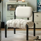 AAF Furniture Luxury Sheep Shaped Accent Armchair for Living Room