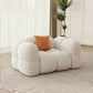 AAF Furniture Light Luxury Fabric Cloud Shaped Sofa set for Livingroom