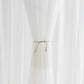 2 Panels Sheer Color Chiffon Tulle Light Window Textile Curtains Drapes for Bedroom Livingroom