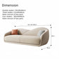 AAF Furniture Fleece Fabric Overstuffed Multifunction  Sofa  for Livingroom Office