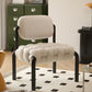 AAF Furniture Luxury Sheep Shaped Accent Armchair for Living Room