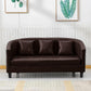 AAF Furniture Modern PU Leather Sofa Set for Living Room,Office