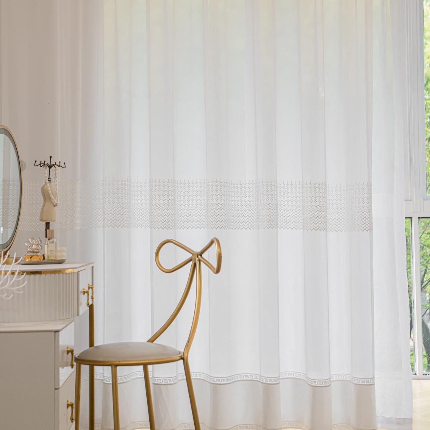 2 Panels Sheer Color Chiffon Tulle Light Window Textile Curtains Drapes for Bedroom Livingroom