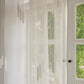 2 Panels Sheer Color Chiffon Tulle Light Window Textile Curtains Drapes for Bedroom Livingroom