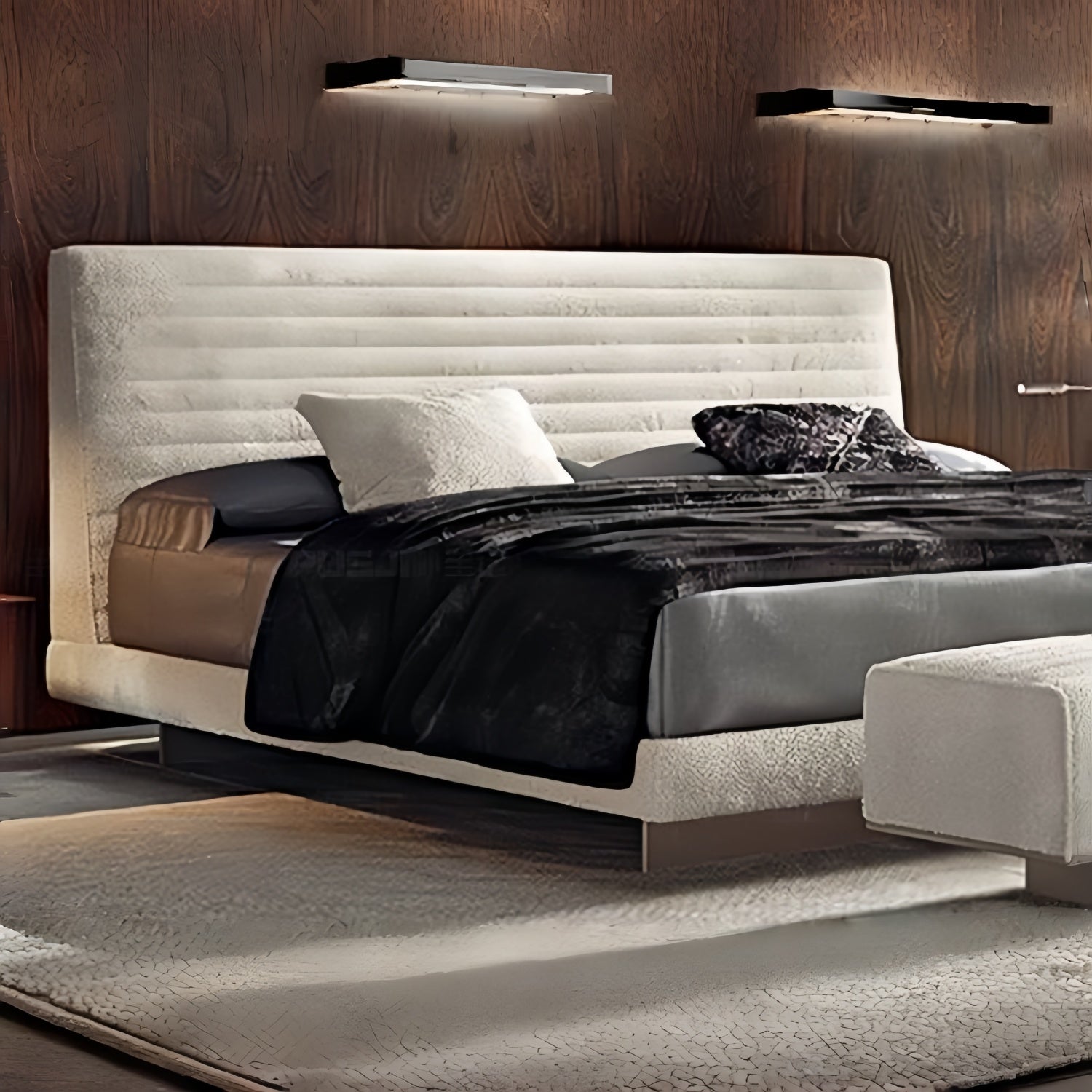 AAF Furniture Fabric Eco-Friendly Bed Frame for Bedroom