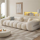 AAF Furniture Fleece Fabric Overstuffed Multifunction Cloud shaped Sofa Chair set for Livingroom Office