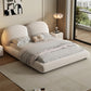 AAF Furniture Bed Frame Modern Velvet King Queen Size for bedroom Without Mattress