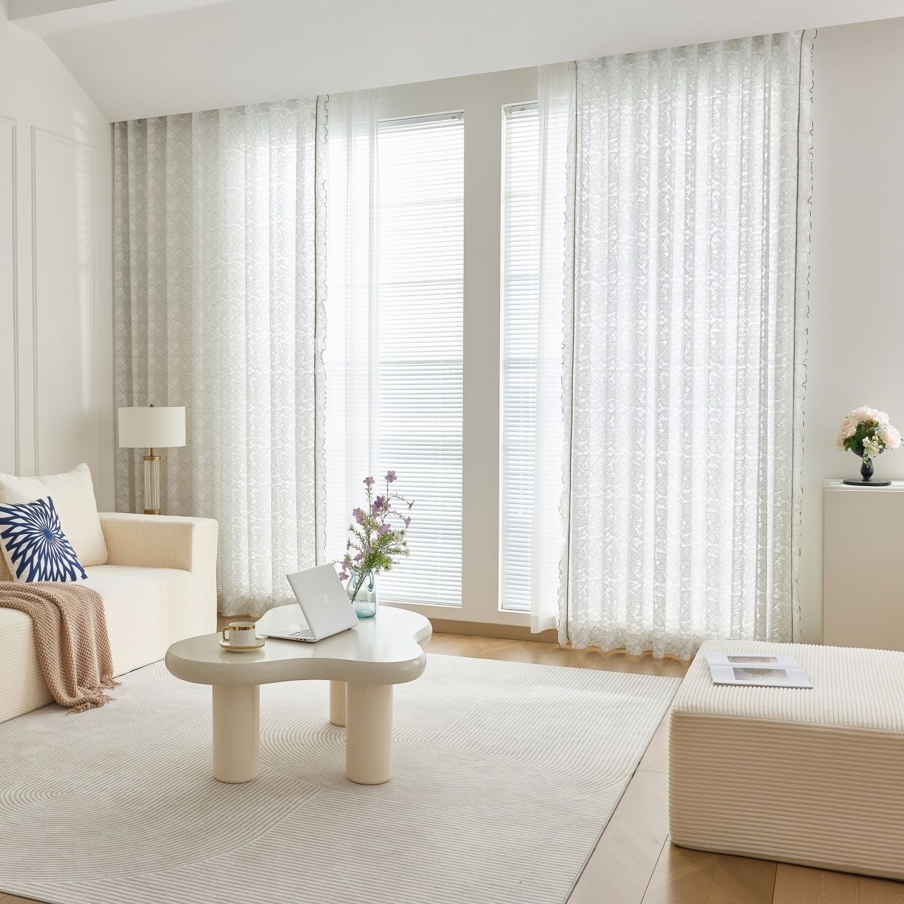 2 Panels Sheer Color Chiffon Tulle Light Window Textile Curtains Drapes for Bedroom Livingroom
