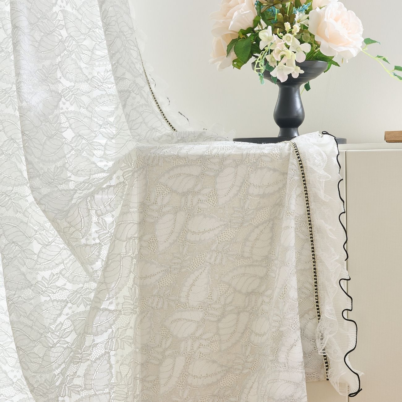 2 Panels Sheer Color Chiffon Tulle Light Window Textile Curtains Drapes for Bedroom Livingroom