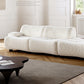 AAF FURNITURE Light Luxury Fabric Cloud Shaped Sofa set for Livingroom